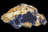 Druzy Azurite Crystal Specimen ( Lbs) - Morocco #104070-1